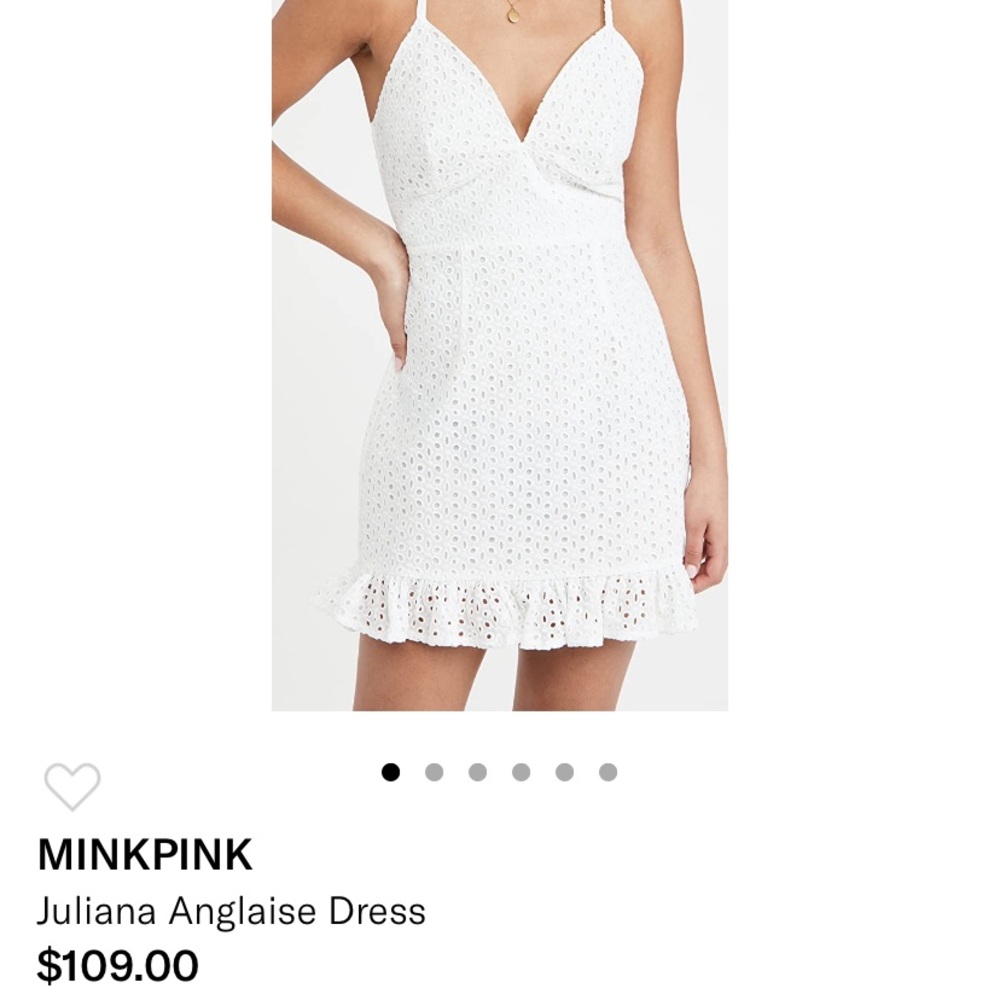 Mink Pink Juliana Anglaise Dress - Picture 4 of 5